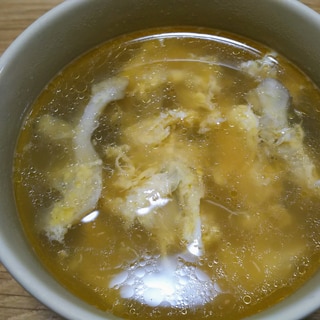 舞茸と卵の中華スープ